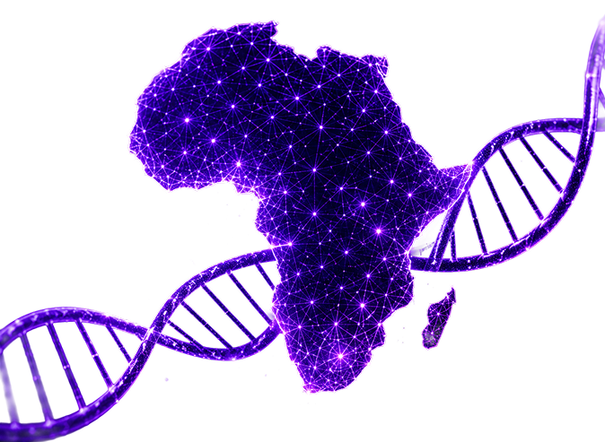 Africa DNA visual